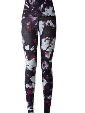 Lululemon wunder under HR leggings women’s size 6 kara blossom multi floral 29”